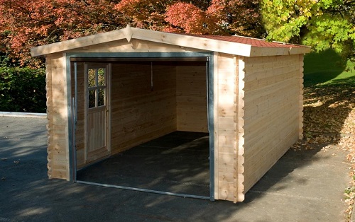 Construction d'un garage en bois (construction ou garage en kit)